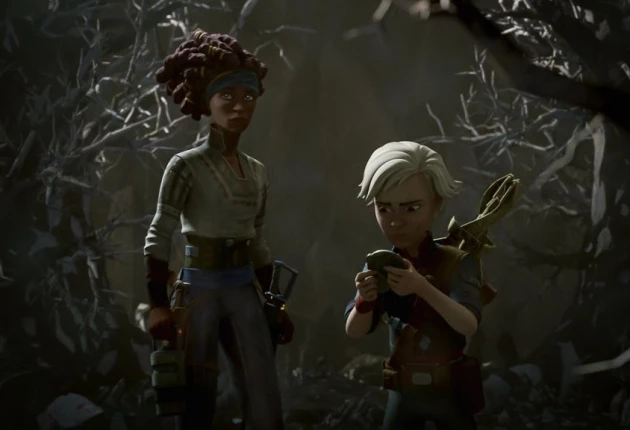 Кадр из «Звездные войны: Бракованная партия» 2 сезон 6 серия